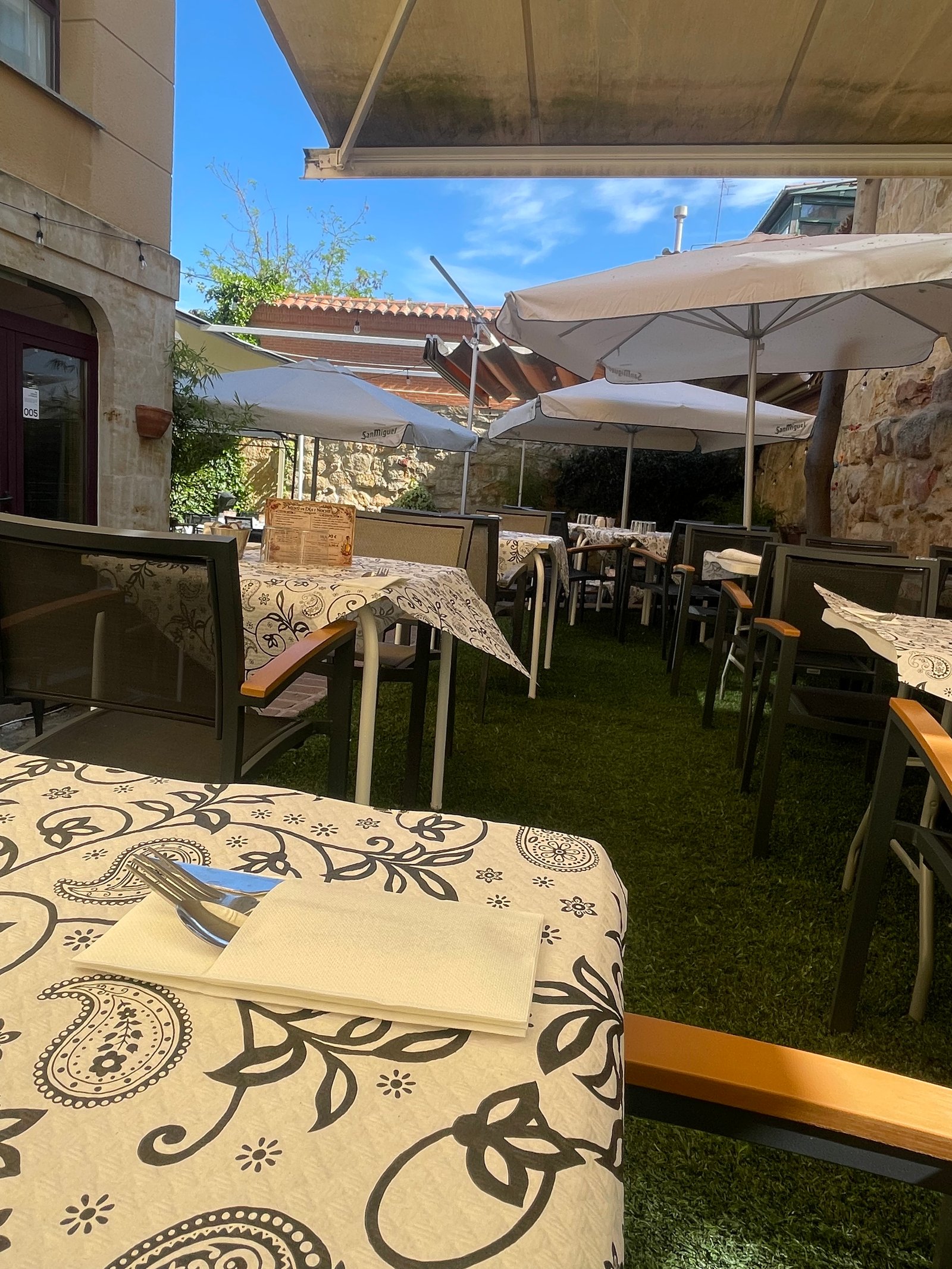 Patio interior